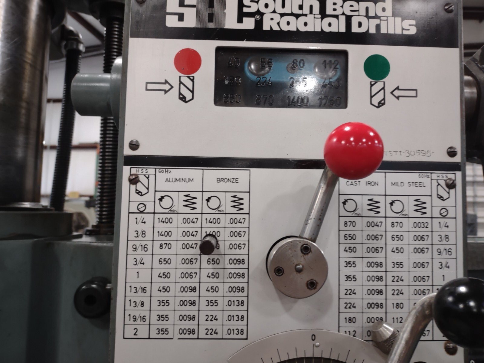 SOUTHBEND GF 50 800 Drills, Radial | N & R Machine Sales