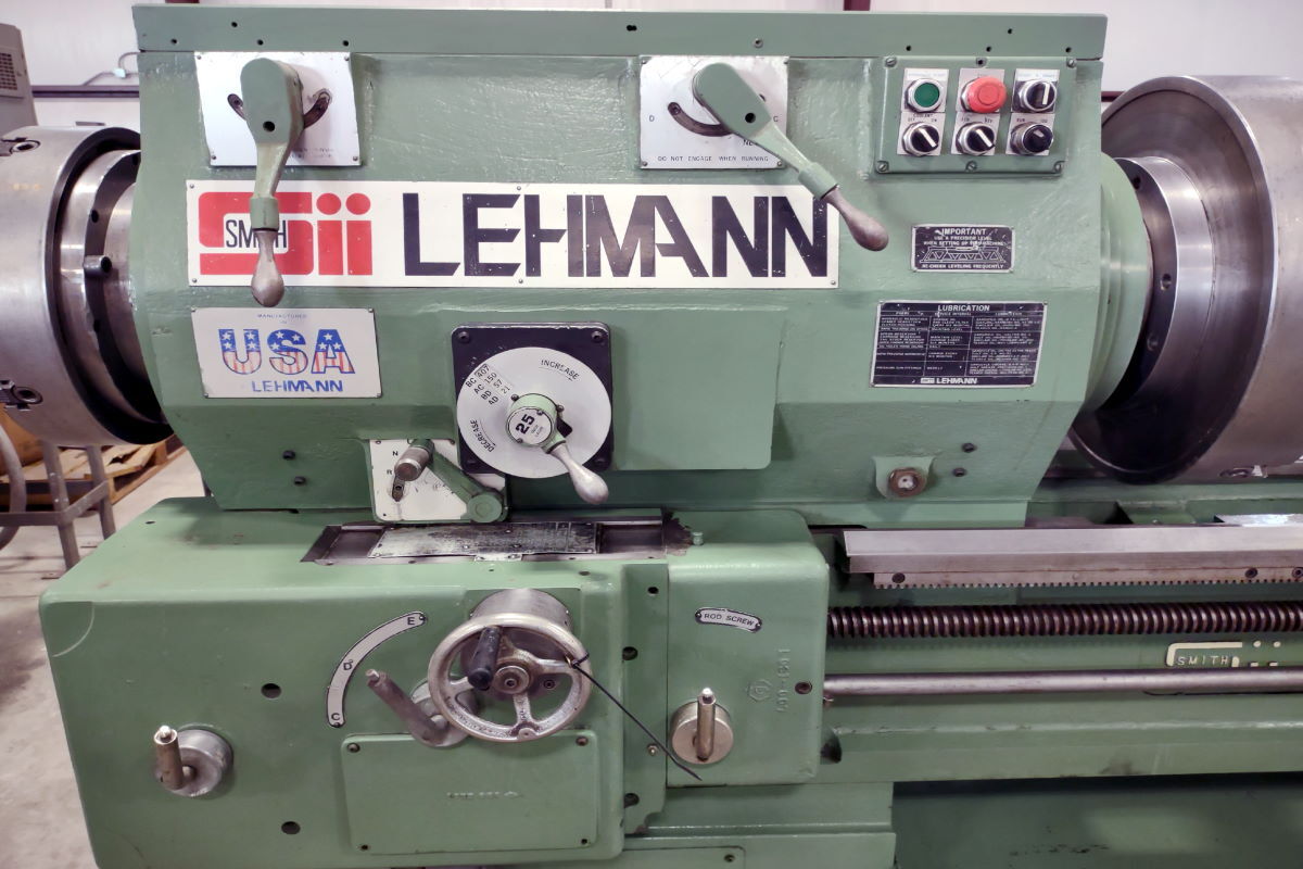 1982 LEHMANN 2516 Lathes, Hollow Spindle | N & R Machine Sales