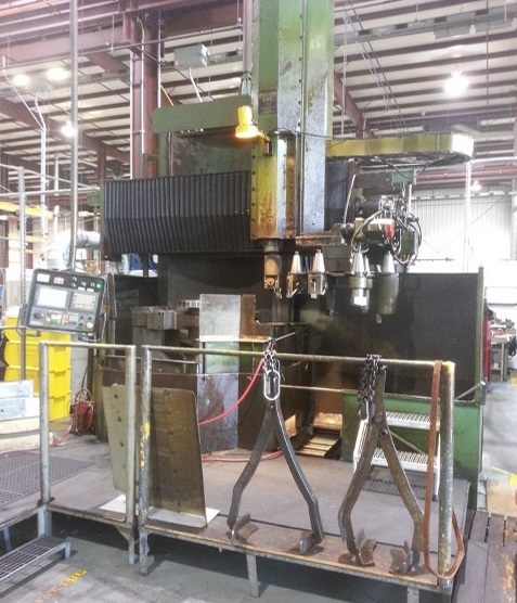 1980 BULLARD 46 DYNA-AU-TAPE Boring Mills, CNC Vertical Boring Mill | N & R Machine Sales